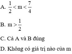 Trắc nghiệm Hệ thức Vi-ét và ứng dụng có đáp án (phần 2)