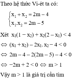 Trắc nghiệm Hệ thức Vi-ét và ứng dụng có đáp án (phần 2)