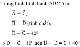 Trắc nghiệm Hình bình hành có đáp án