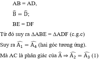 Trắc nghiệm Hình thoi có đáp án