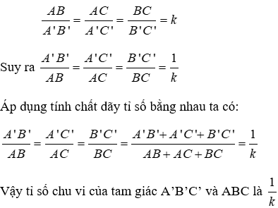 Trắc nghiệm Khái niệm hai tam giác đồng dạng có đáp án