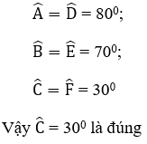 Trắc nghiệm Khái niệm hai tam giác đồng dạng có đáp án