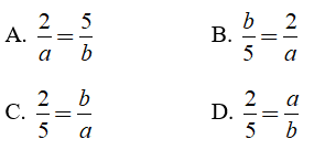 Trắc nghiệm Tỉ lệ thức - Bài tập Toán lớp 7 chọn lọc có đáp án, lời giải chi tiết