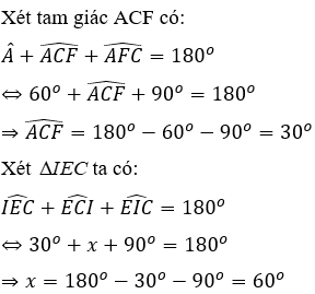 Trắc nghiệm Tổng ba góc của một tam giác