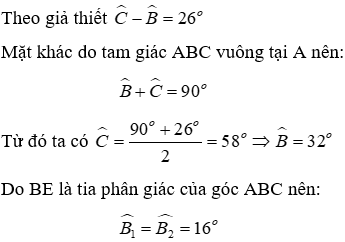 Trắc nghiệm Tổng ba góc của một tam giác