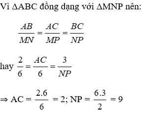 Trắc nghiệm Trường hợp đồng dạng thứ nhất có đáp án