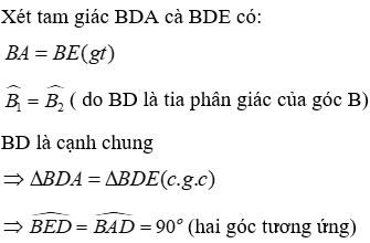 Trắc nghiệm Trường hợp bằng nhau thứ hai của tam giác: cạnh - góc - cạnh (c.g.c)