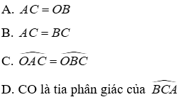 Trắc nghiệm Trường hợp bằng nhau thứ hai của tam giác: cạnh - góc - cạnh (c.g.c)