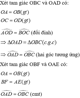 Trắc nghiệm Trường hợp bằng nhau thứ hai của tam giác: cạnh - góc - cạnh (c.g.c)