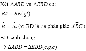 Trắc nghiệm Trường hợp bằng nhau thứ hai của tam giác: cạnh - góc - cạnh (c.g.c)