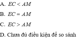 Trắc nghiệm Trường hợp bằng nhau thứ hai của tam giác: cạnh - góc - cạnh (c.g.c)