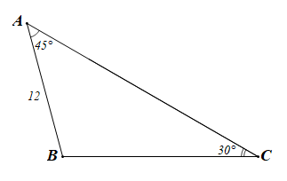 Sách bài tập Toán 10 Bài 6: Hệ thức lượng trong tam giác - Kết nối tri thức (ảnh 1)