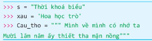 Giáo án Tin học 10 Bài 24 (Kết nối tri thức 2023): Xâu kí tự (ảnh 1)