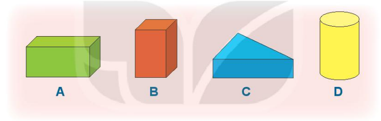 Những hình nào là khối hộp chữ nhật?