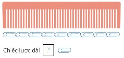 Tính độ dài chiếc lược