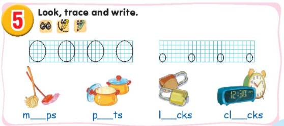 Unit 9 lớp 1 Lesson 2 Task 5