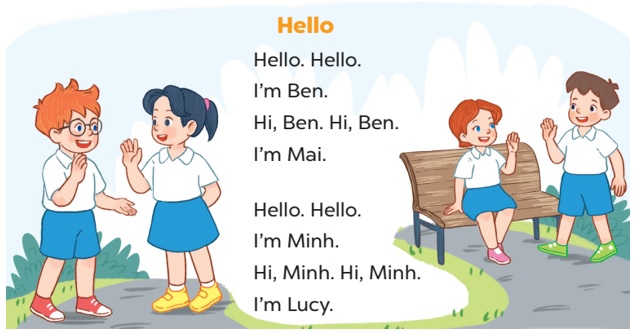 Unit 1 lớp 3 Lesson 1 Task 6