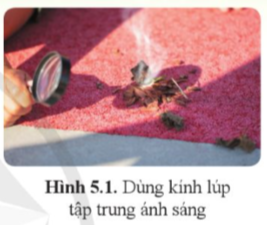 Giải KHTN 9 Bài 5 (Cánh diều): Sự khúc xạ ánh sáng qua thấu kính (ảnh 1)