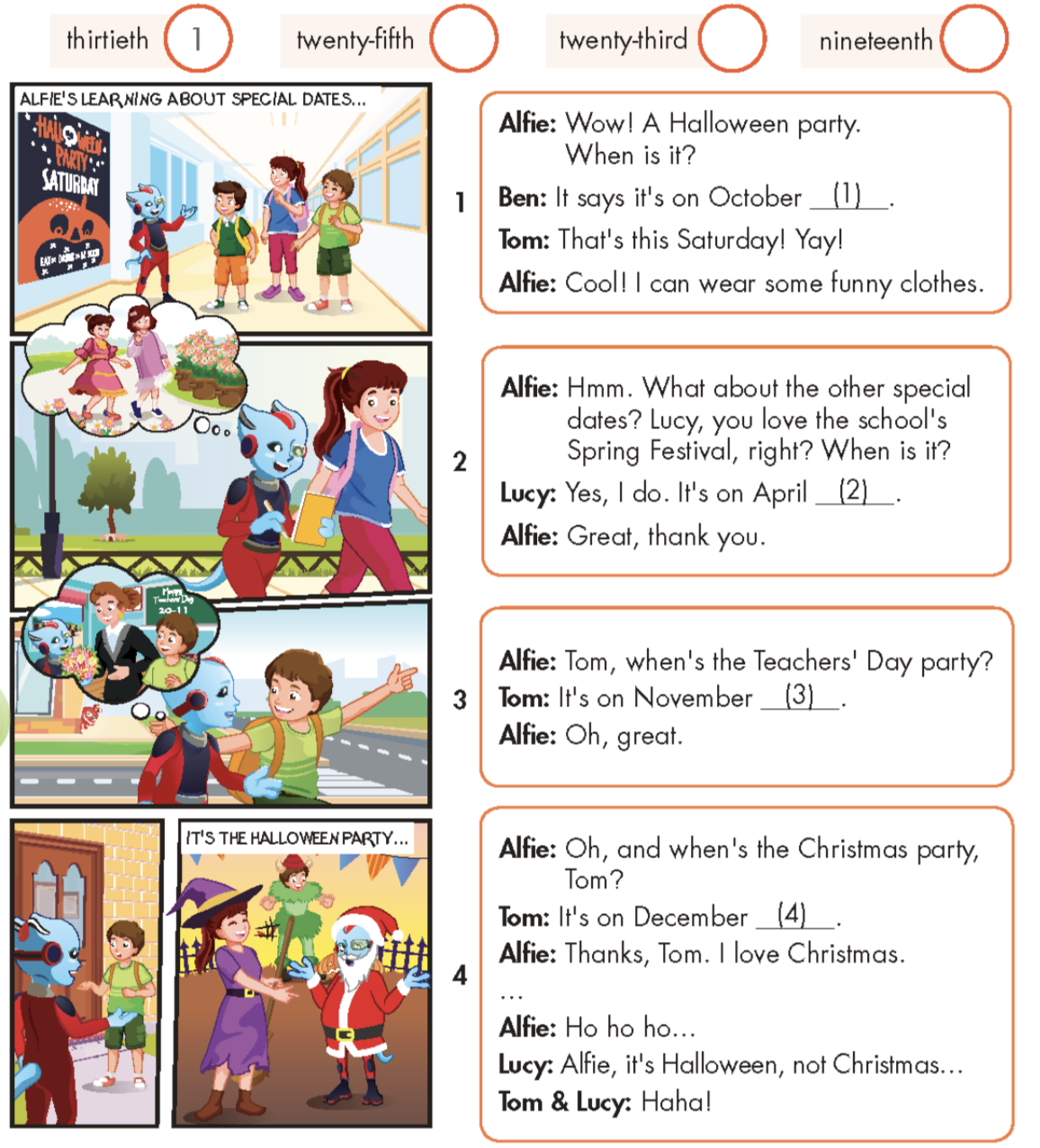 Tiếng Anh lớp 5 Unit 2: Holidays - ilearn Smart Start (ảnh 16)