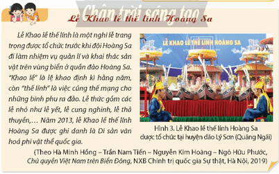 Lịch Sử và Địa Lí lớp 5 Chân trời sáng tạo Bài 3: Biển, đảo Việt Nam