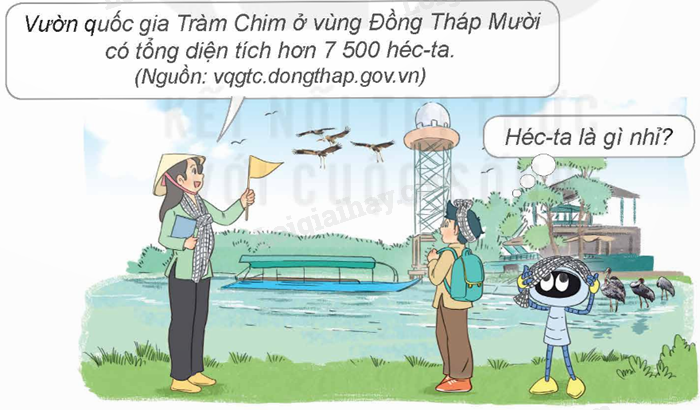 Lý thuyết Ki-lô-mét vuông. Héc-ta lớp 5 (Kết nối tri thức) hay, chi tiết (ảnh 2)