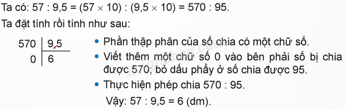 Lý thuyết Phép chia số thập phân lớp 5 (Kết nối tri thức) hay, chi tiết (ảnh 8)