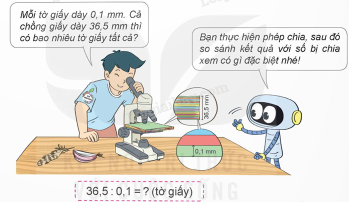 Lý thuyết Nhân, chia số thập phân với 10; 100; 1000;... hoặc với 0,1; 0,01; 0,001; ... lớp 5 (Kết nối tri thức) hay, chi tiết (ảnh 8)