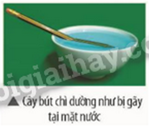 Giải SGK Khoa học tự nhiên 9 Bài 4 (Chân trời sáng tạo): Khúc xạ ánh sáng (ảnh 1)