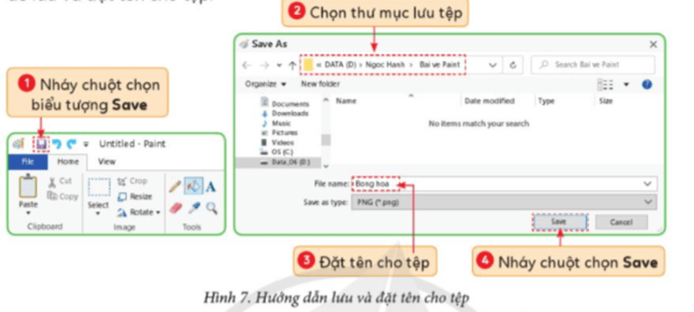 Tin học lớp 5 Cánh diều Bài 1: Làm quen với phần mềm Paint