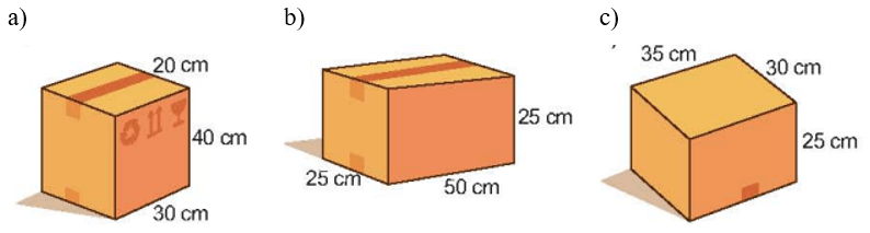 Toán lớp 5 Kết nối tri thức Bài 50: Diện tích xung quanh và diện tích toàn phần của hình hộp chữ nhật (trang 44) | Giải Toán lớp 5