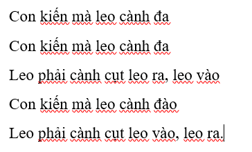 Tin học lớp 5 Chân trời sáng tạo Bài 6: Chỉnh sửa văn bản