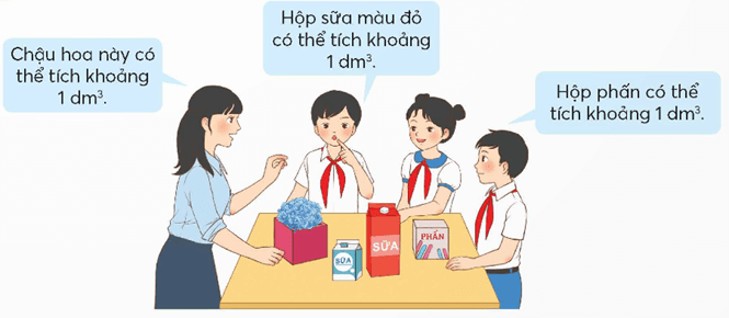 Toán lớp 5 Chân trời sáng tạo Bài 71: Đề-xi-mét khối (trang 39 Tập 2) | Giải Toán lớp 5