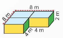 Toán lớp 5 Chân trời sáng tạo Bài 73: Thể tích hình hộp chữ nhật (trang 43 Tập 2) | Giải Toán lớp 5