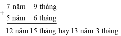 Toán lớp 5 Chân trời sáng tạo Bài 78: Cộng số đo thời gian (trang 54 Tập 2) | Giải Toán lớp 5