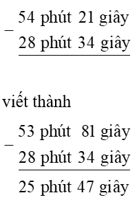 Toán lớp 5 Chân trời sáng tạo Bài 79: Trừ số đo thời gian (trang 56 Tập 2) | Giải Toán lớp 5