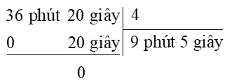 Toán lớp 5 Chân trời sáng tạo Bài 81: Chia số đo thời gian (trang 58 Tập 2) | Giải Toán lớp 5