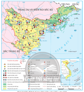 Dựa vào hình 11.4 và thông tin trong bài, hãy trình bày sự phát triển và phân bố ngành công nghiệp