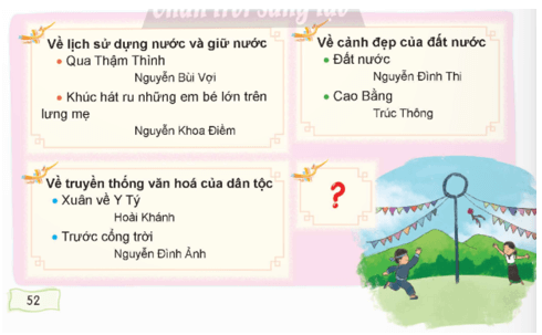 Ngàn lời sử xanh lớp 5 (trang 51, 52, 53) | Chân trời sáng tạo Giải Tiếng Việt lớp 5