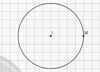 Toán 9 Chân trời sáng tạo Hoạt động 2: Vẽ đường tròn bằng phần mềm GeoGebra | Giải Toán 9