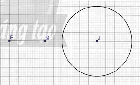 Toán 9 Chân trời sáng tạo Hoạt động 2: Vẽ đường tròn bằng phần mềm GeoGebra | Giải Toán 9