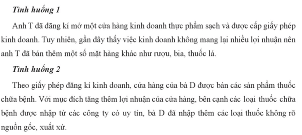 Từ thông tin trên em hãy cho biết theo quy định của pháp luật Việt Nam