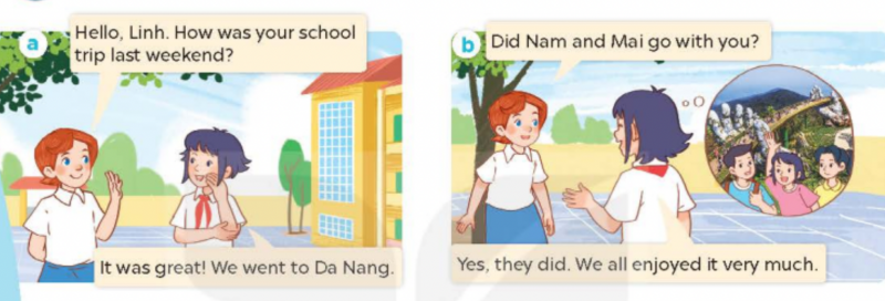 Giải SGK Tiếng Anh lớp 5 Unit 10: Our school trip | Global Success (ảnh 6)