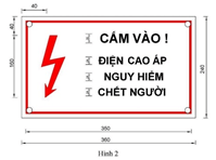 Nhận biết được ý nghĩa của những biển báo an toàn điện trang 76 Vật lí 12