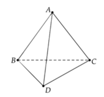 Cho hình tứ diện ABCD. Chứng minh rằng trang 57 SBT Toán 12 Tập 1